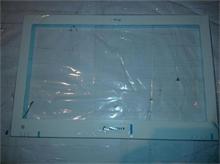 PC LV C455 Front Cover W/Cam. Hole White