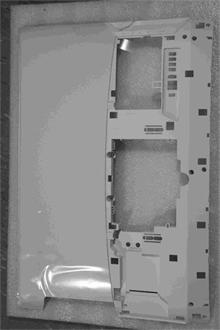 PC LV C560 TS Rear Cover W/O TV White