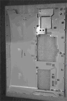 PC LV C560T Rear Cover W/O TV/HDMI White